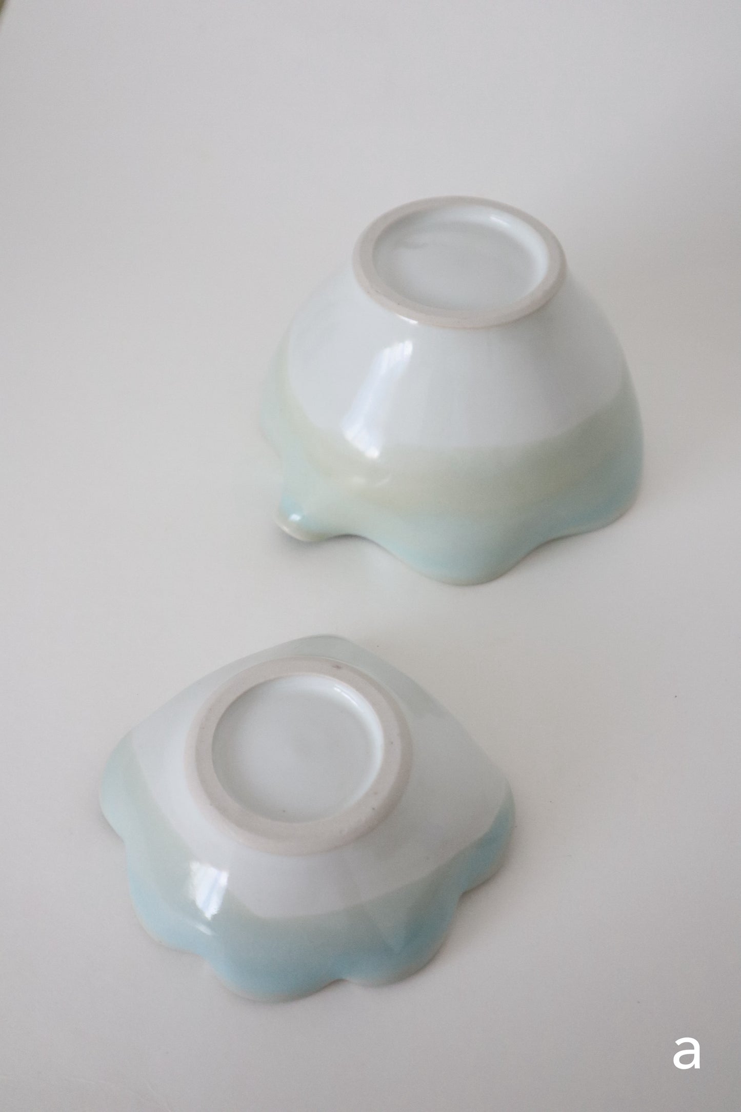 glacier seashell matcha bowl