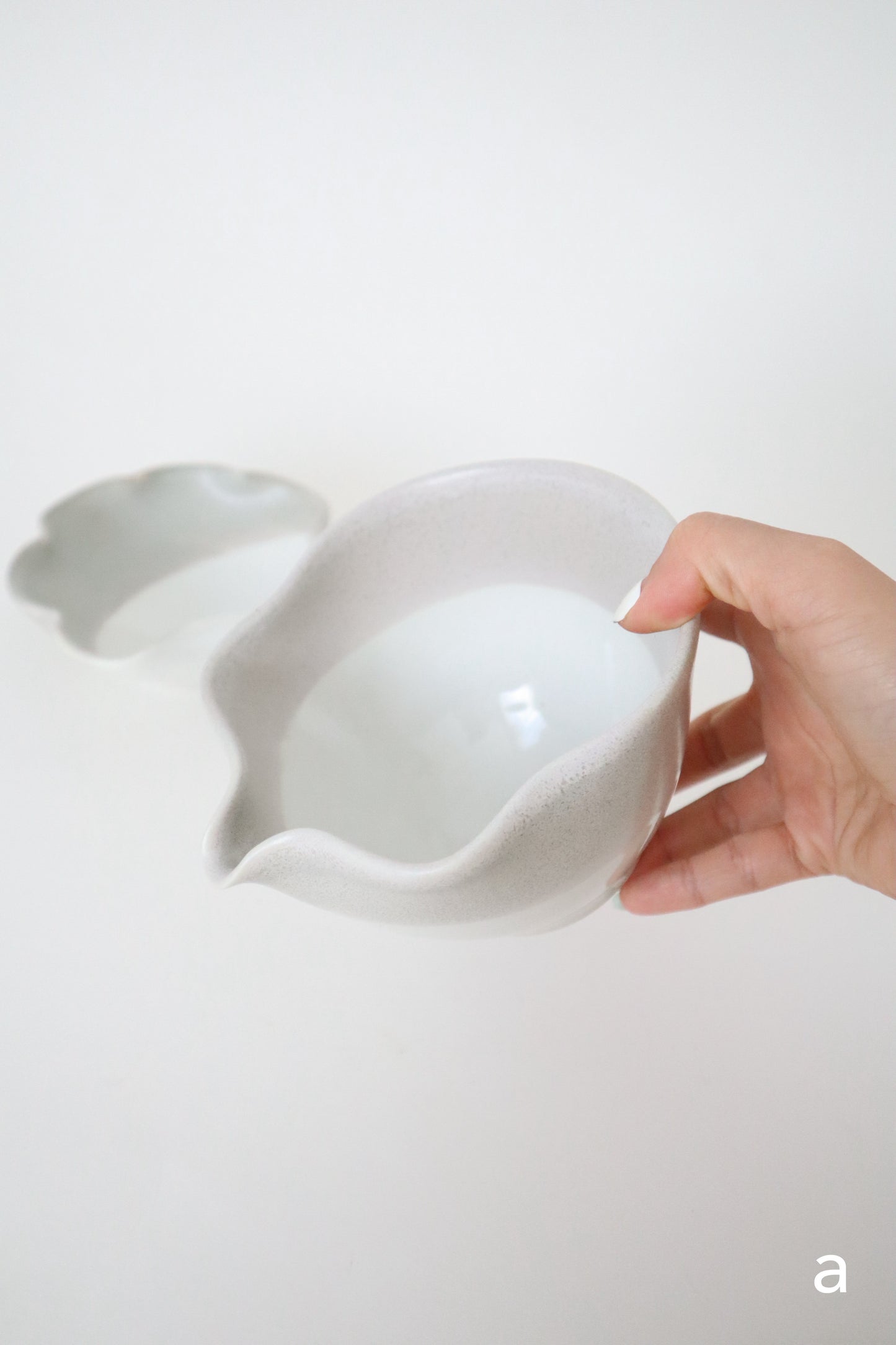 wild clay seashell matcha bowl sets