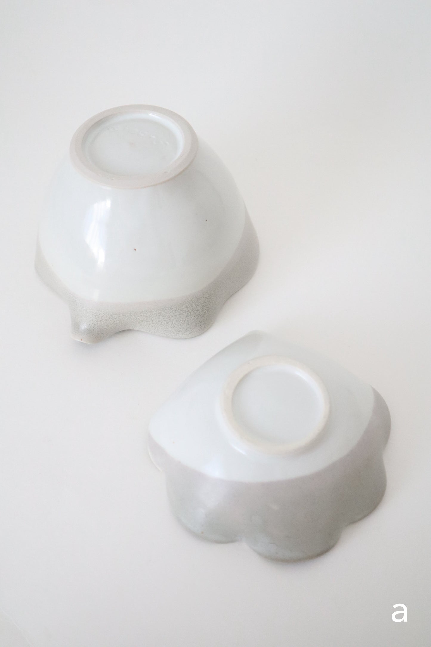 wild clay seashell matcha bowl sets