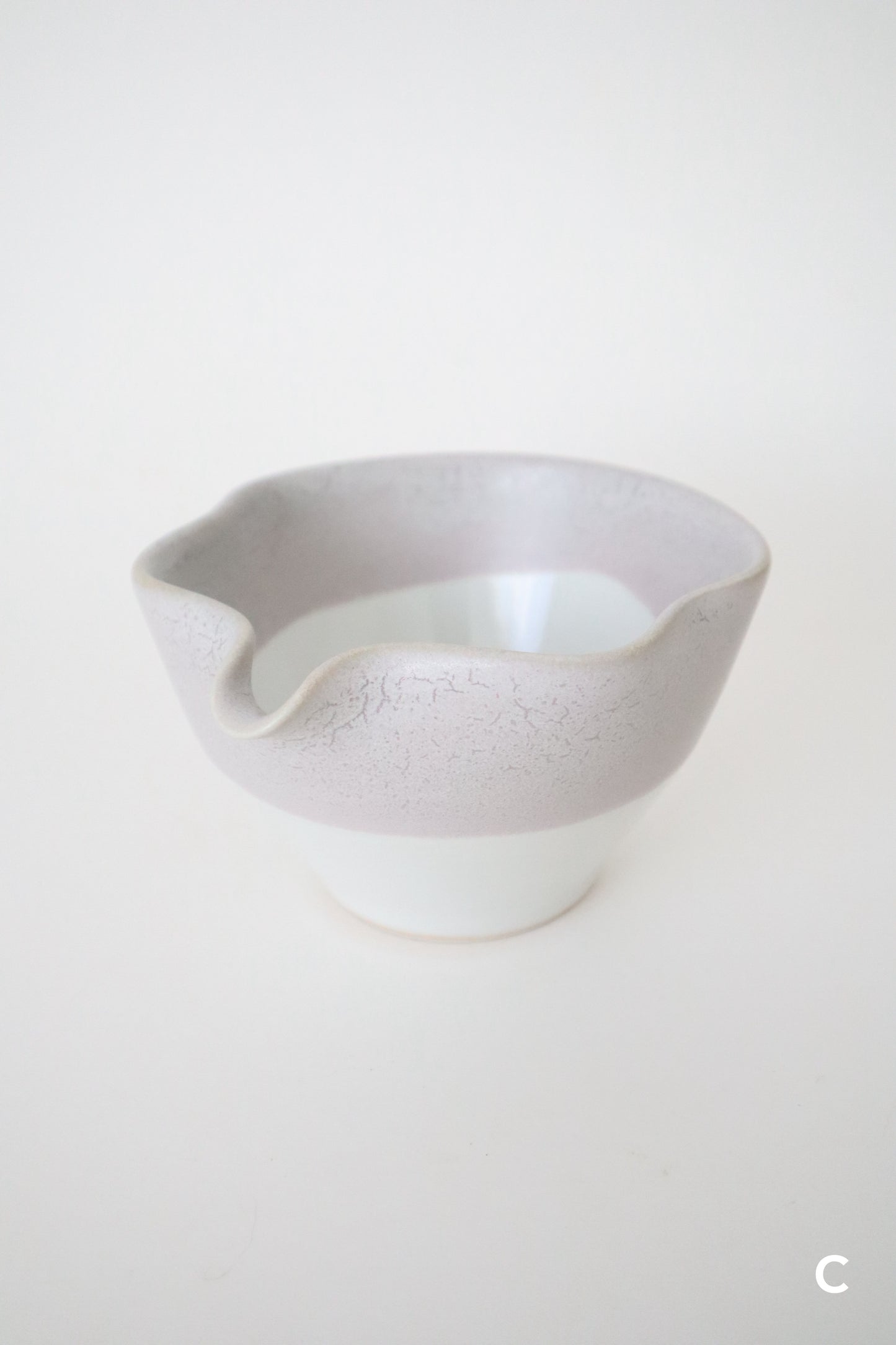 wild clay seashell matcha bowl sets