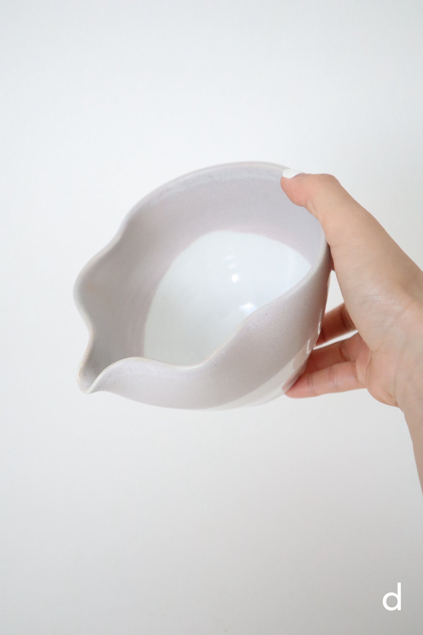 wild clay seashell matcha bowl sets