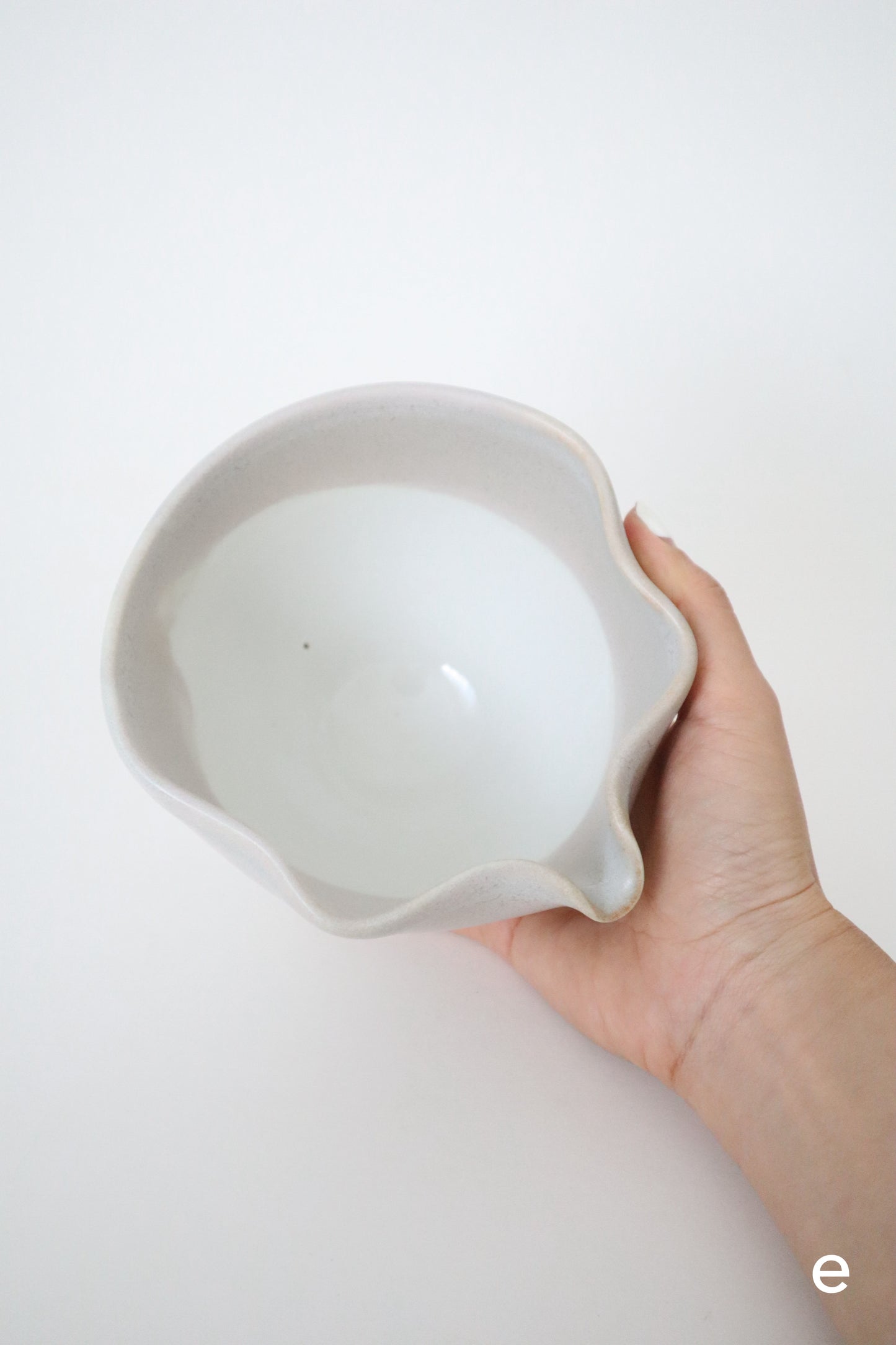wild clay seashell matcha bowl sets