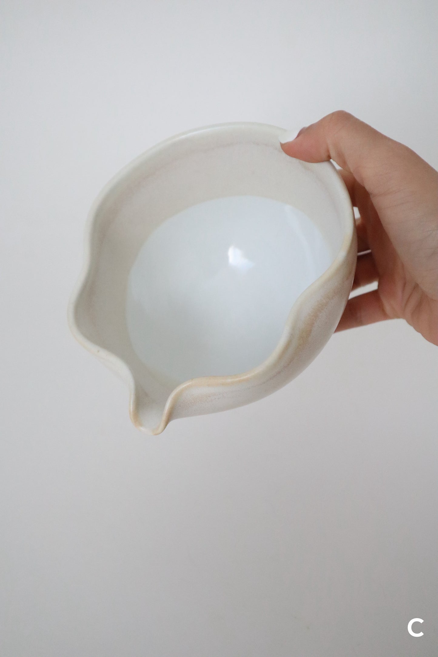 warm sand seashell matcha bowl sets