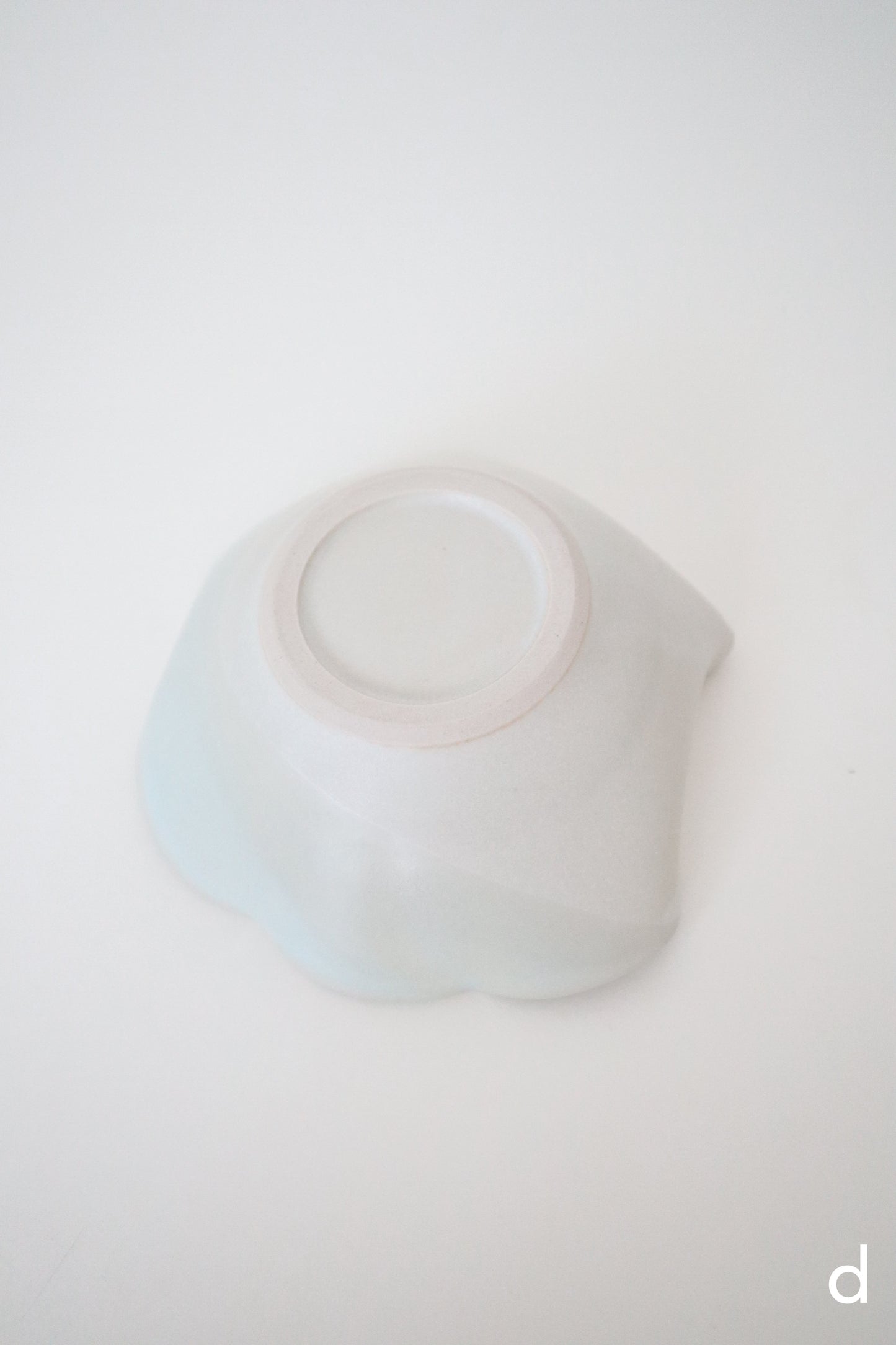 cotton blue seashell matcha bowl sets