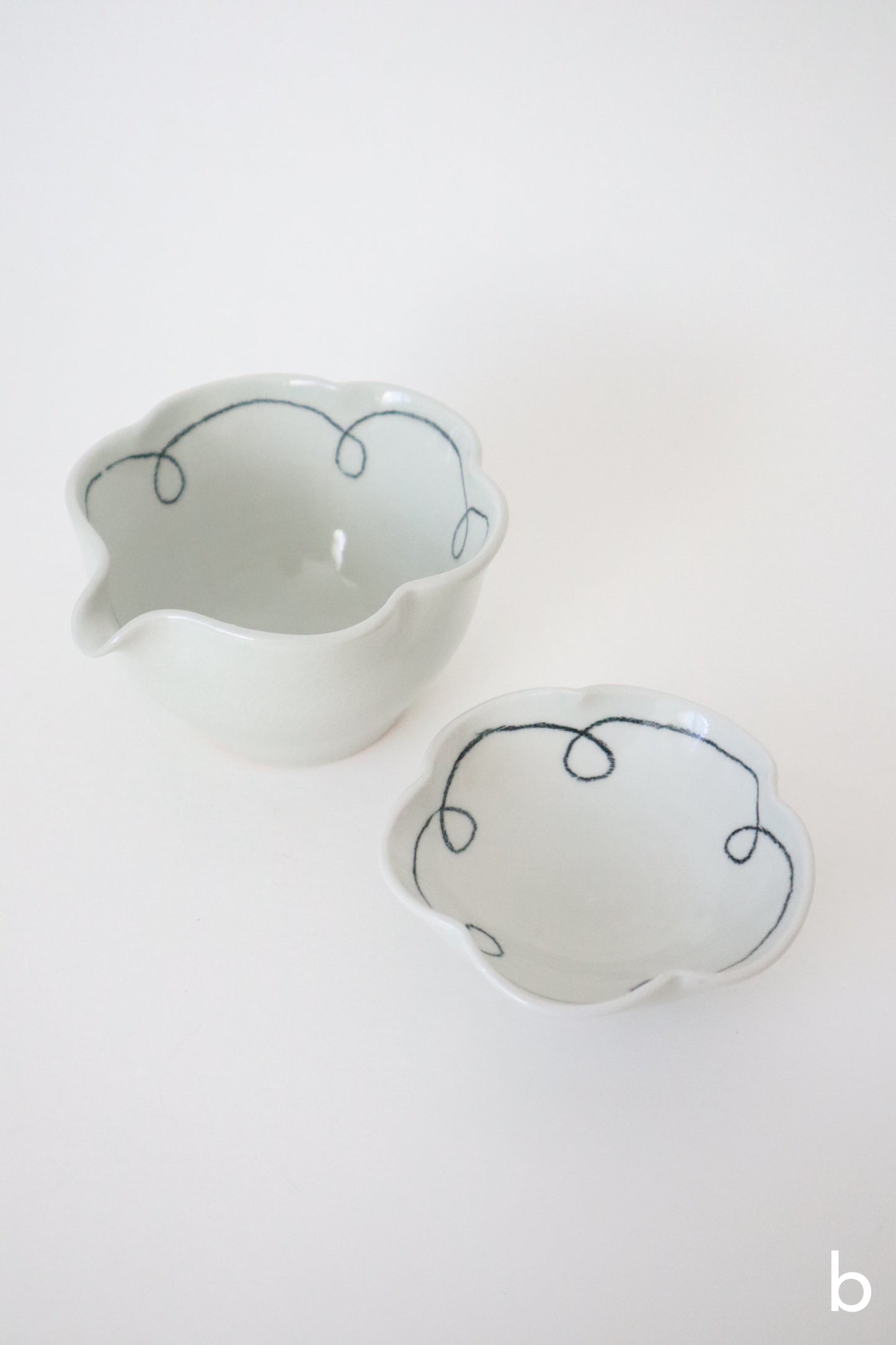 doodle bloom matcha sets