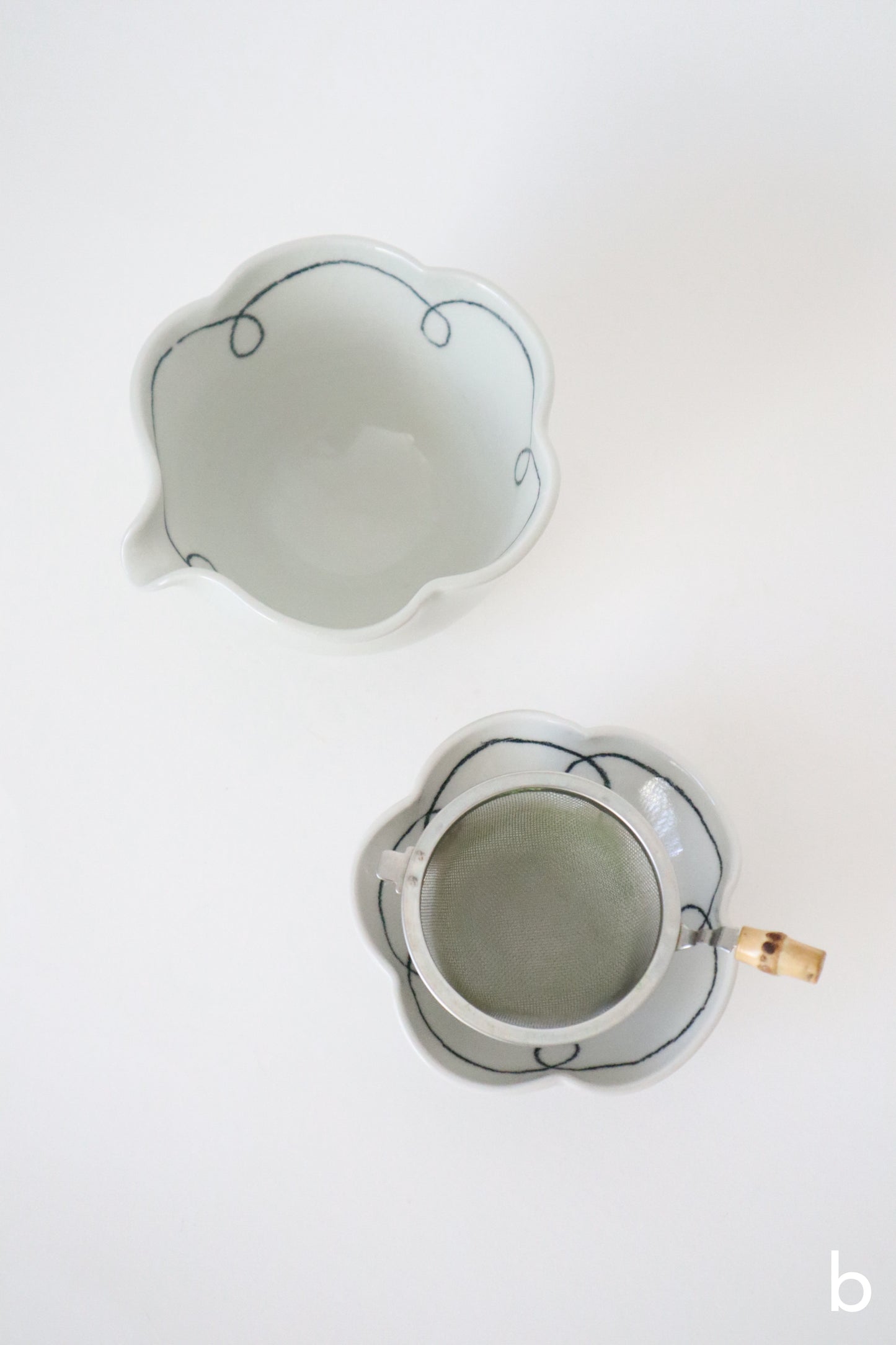 doodle bloom matcha sets
