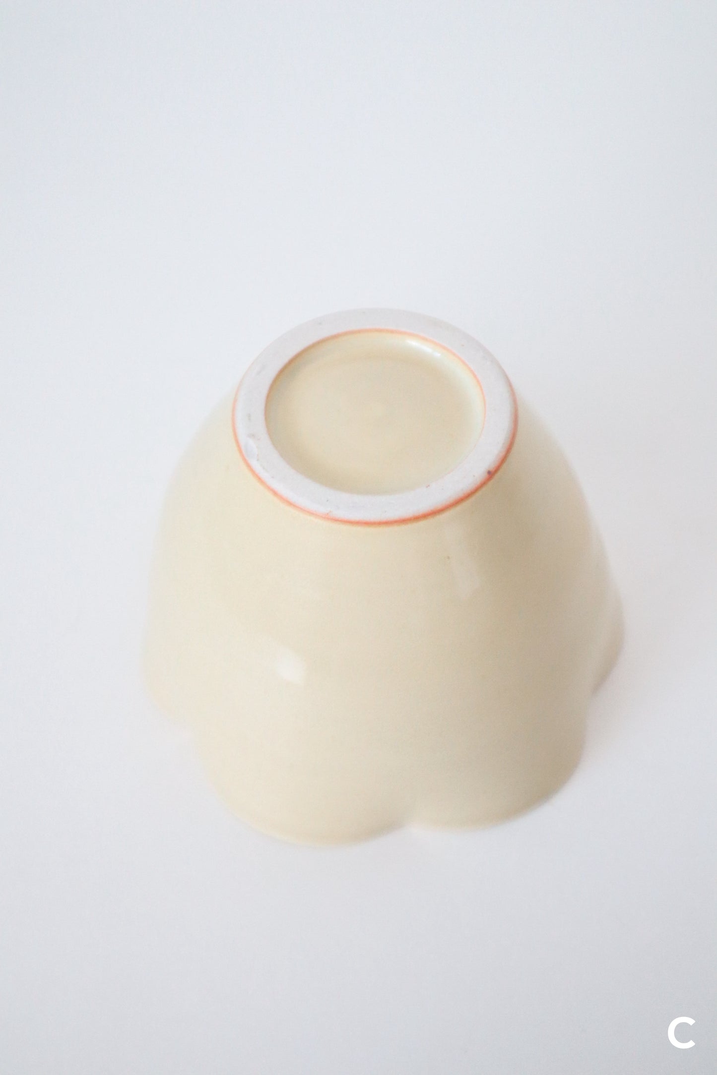 butter yellow bloom matcha bowls