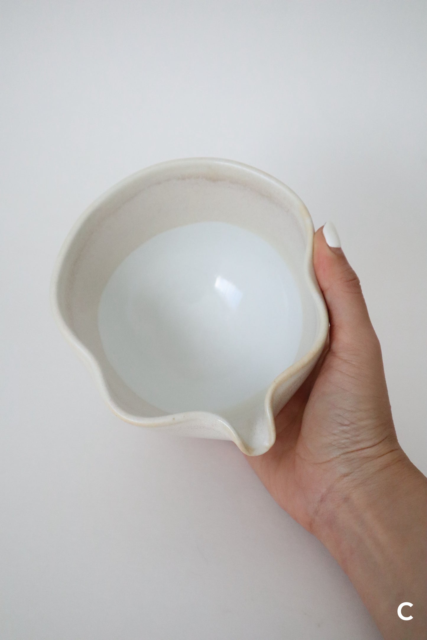 warm sand seashell matcha bowl sets