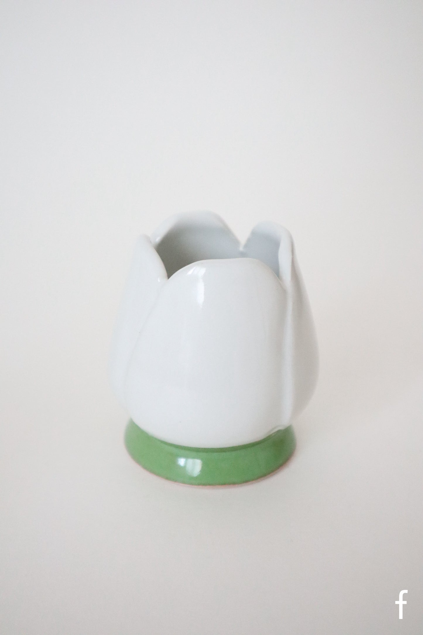 white bloom whisk holders