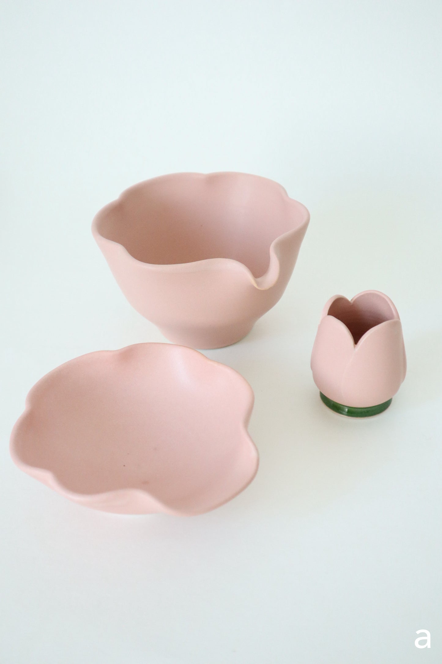 pink bloom matcha sets
