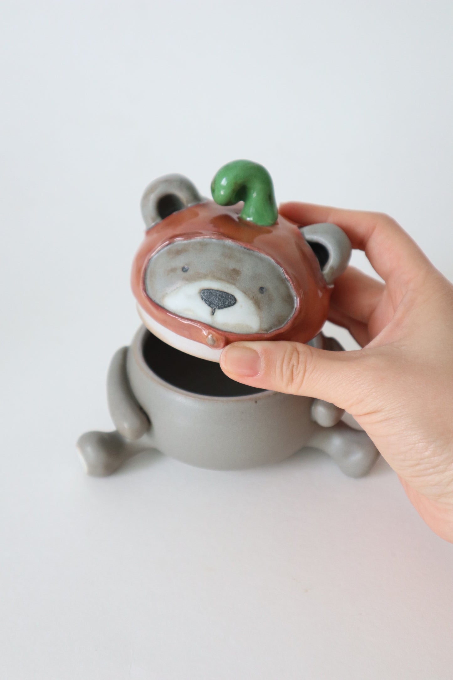 Lenny the pumpkin teddy