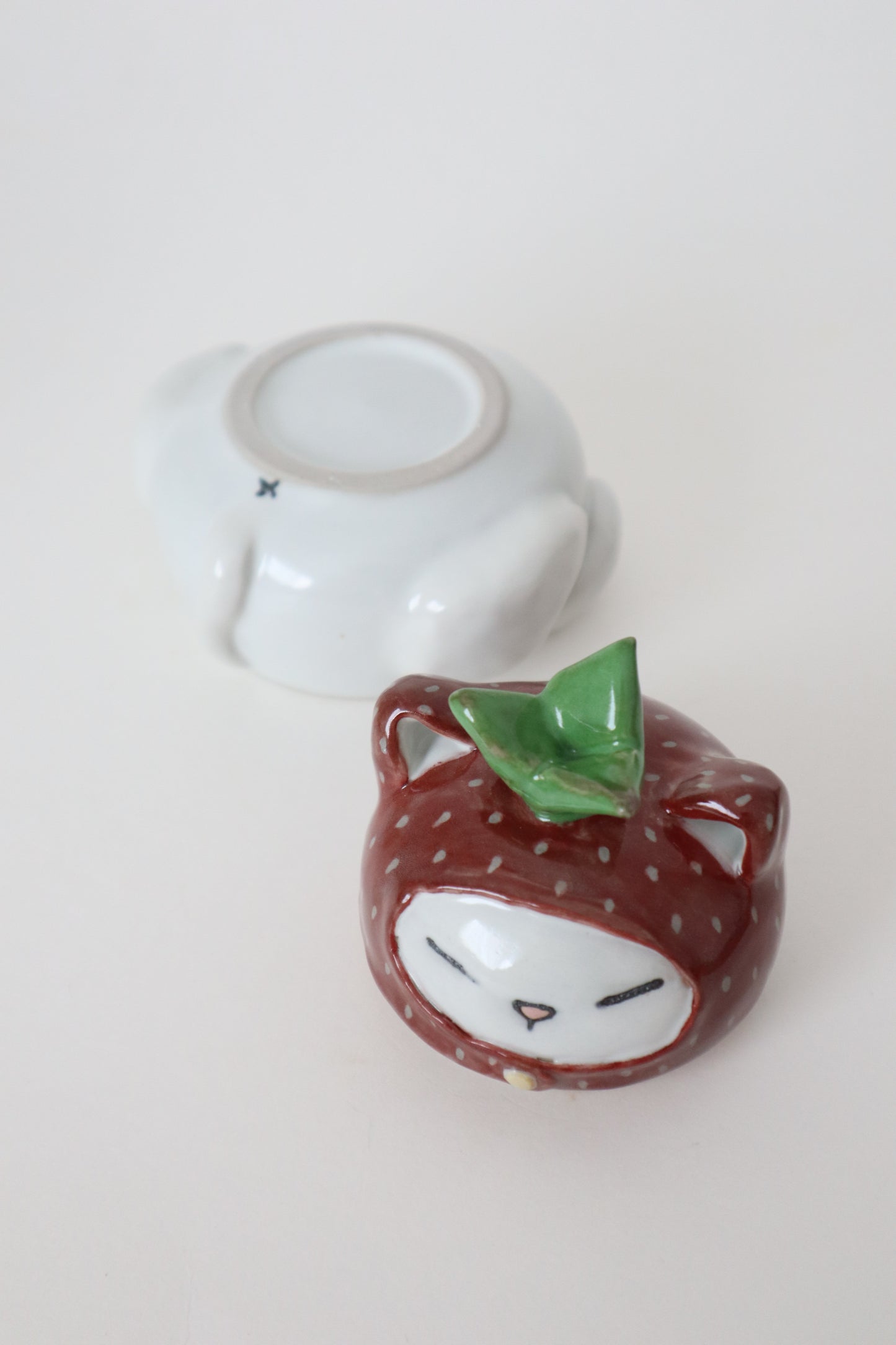 Snow the strawberry kitty