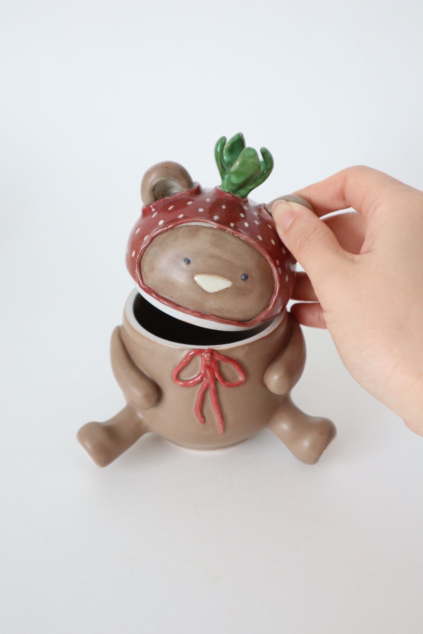 Barry the strawberry teddy bear