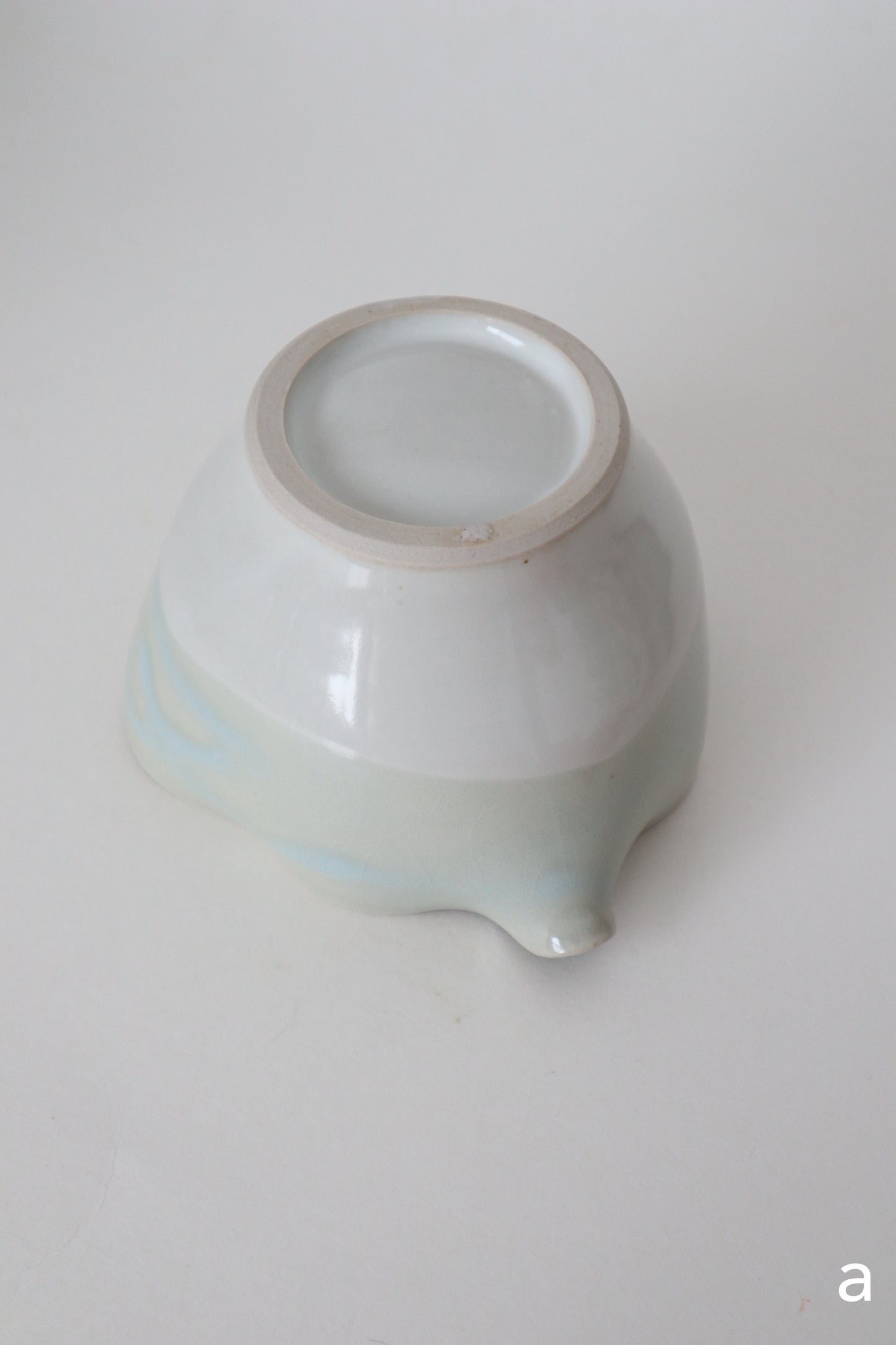 glacier seashell matcha bowl