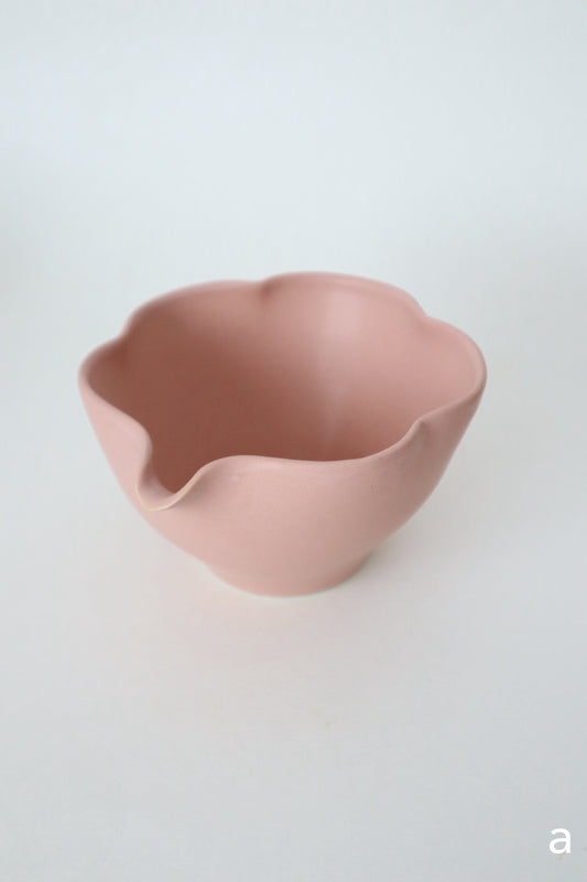 pink bloom matcha bowls