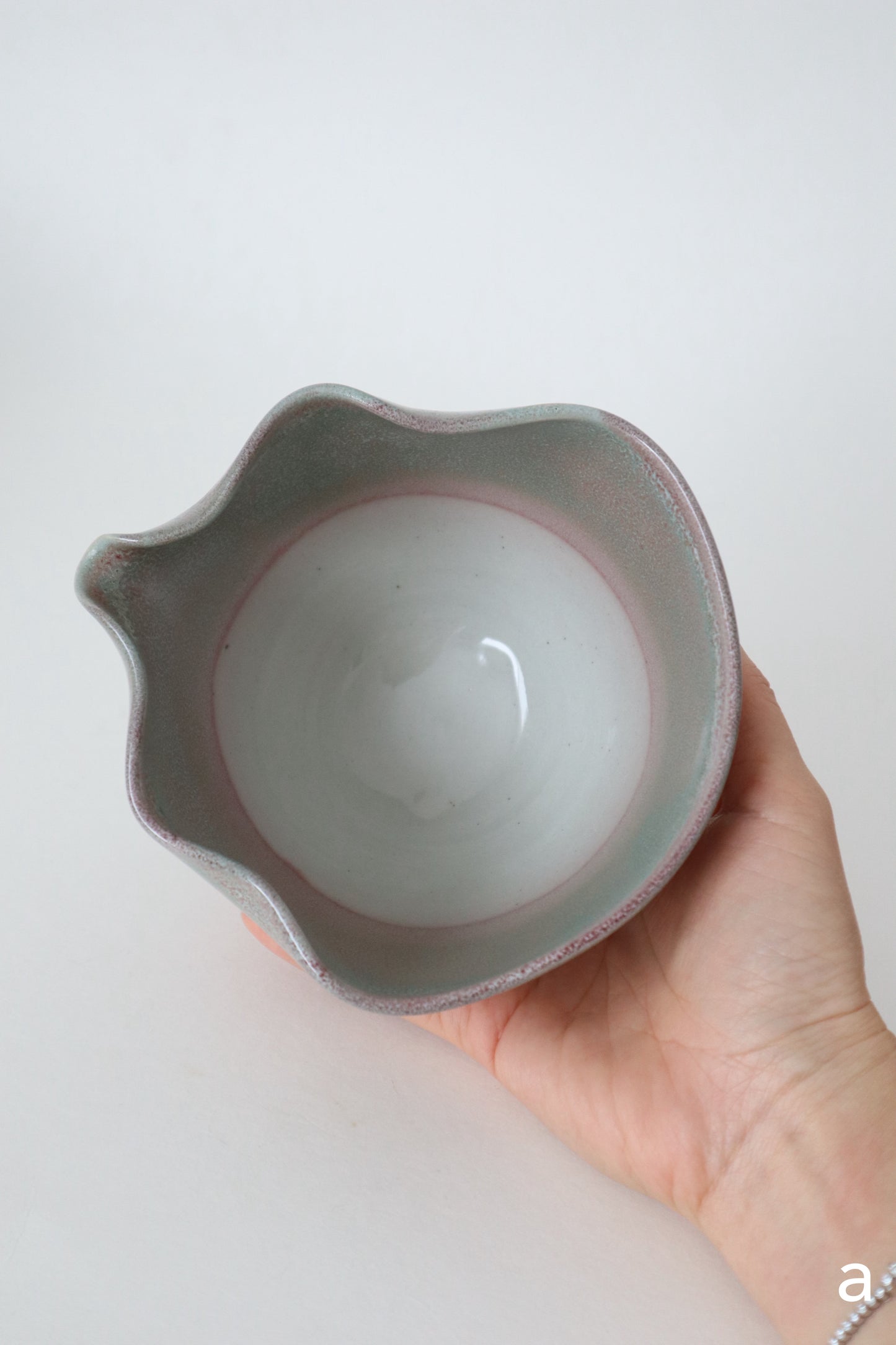 sea moss seashell matcha bowls