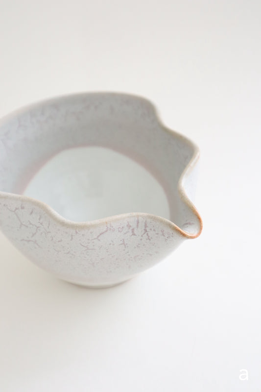 wild clay seashell matcha bowl sets