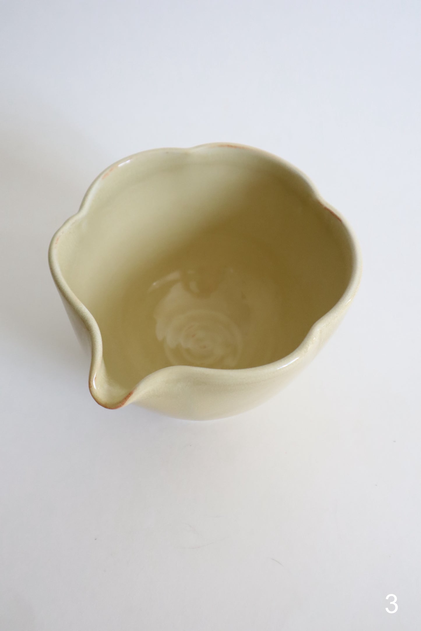 butter yellow bloom matcha bowls + set