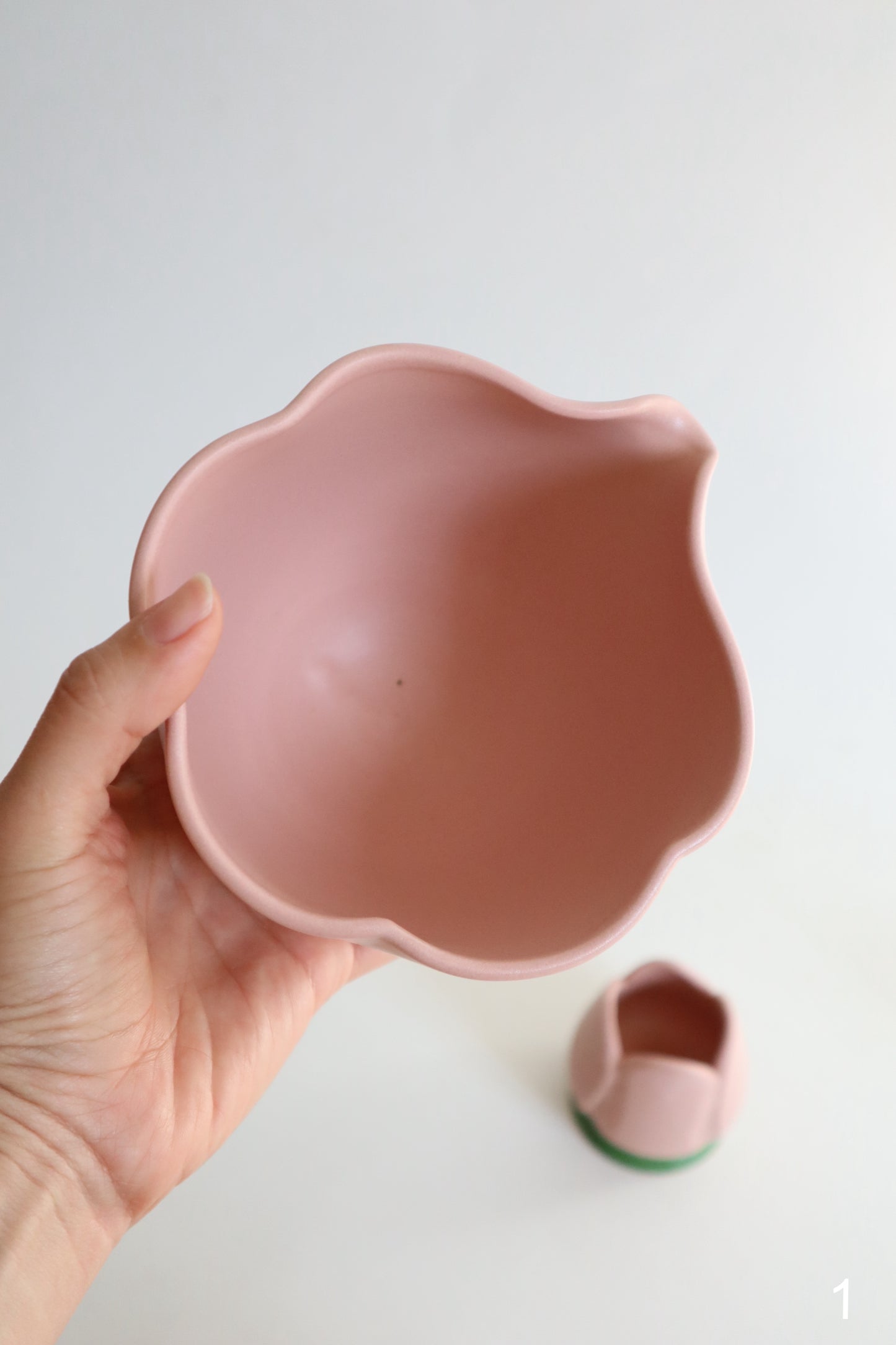 pink bloom matcha bowls + set
