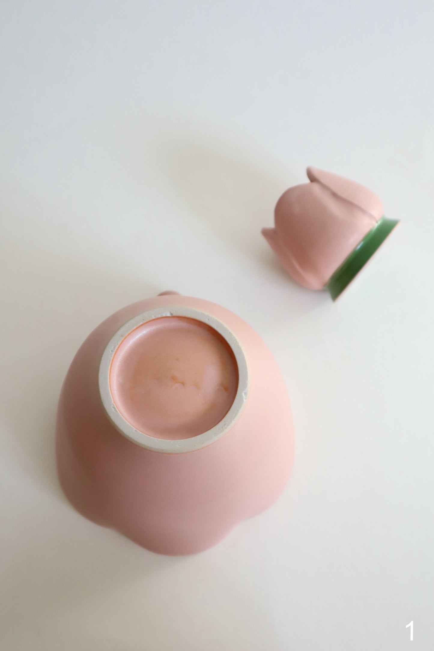 pink bloom matcha bowls + set