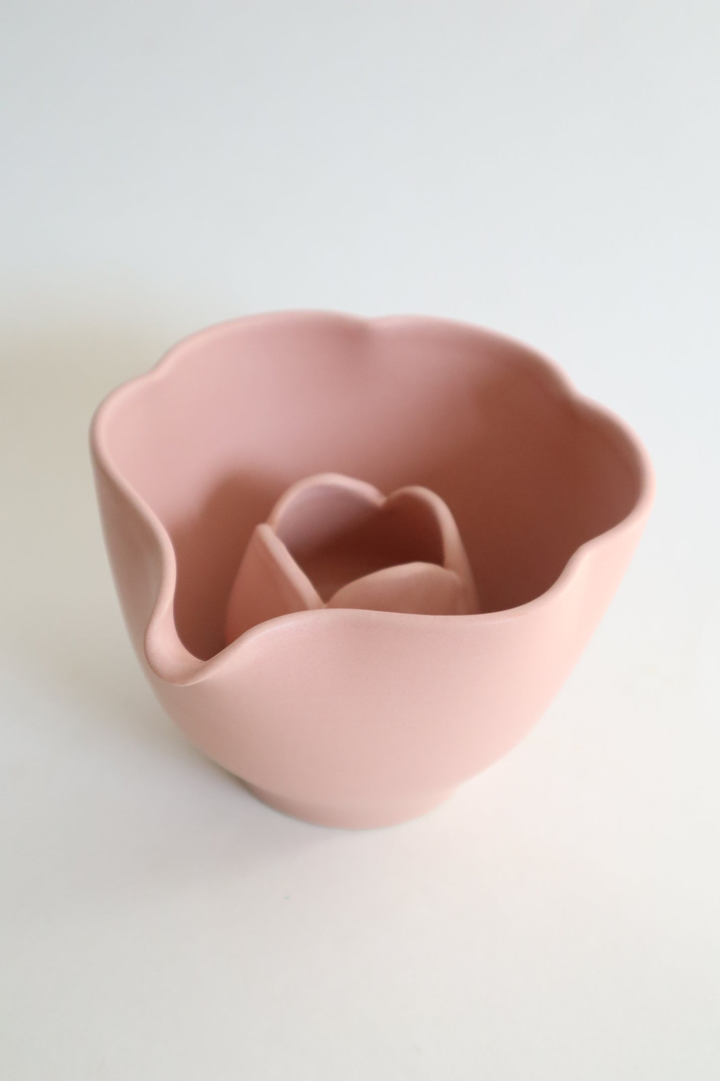 pink bloom matcha bowls + set