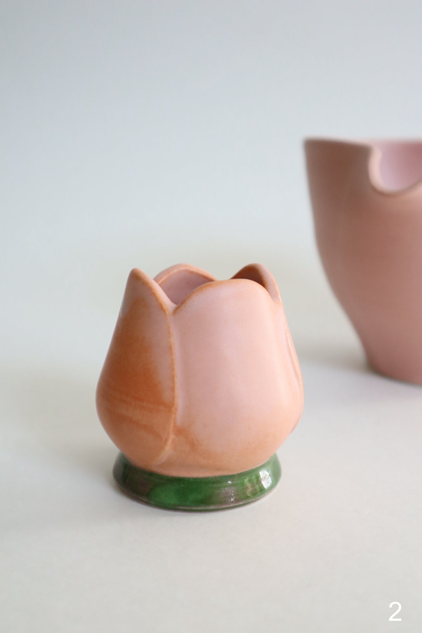 pink bloom matcha bowls + set