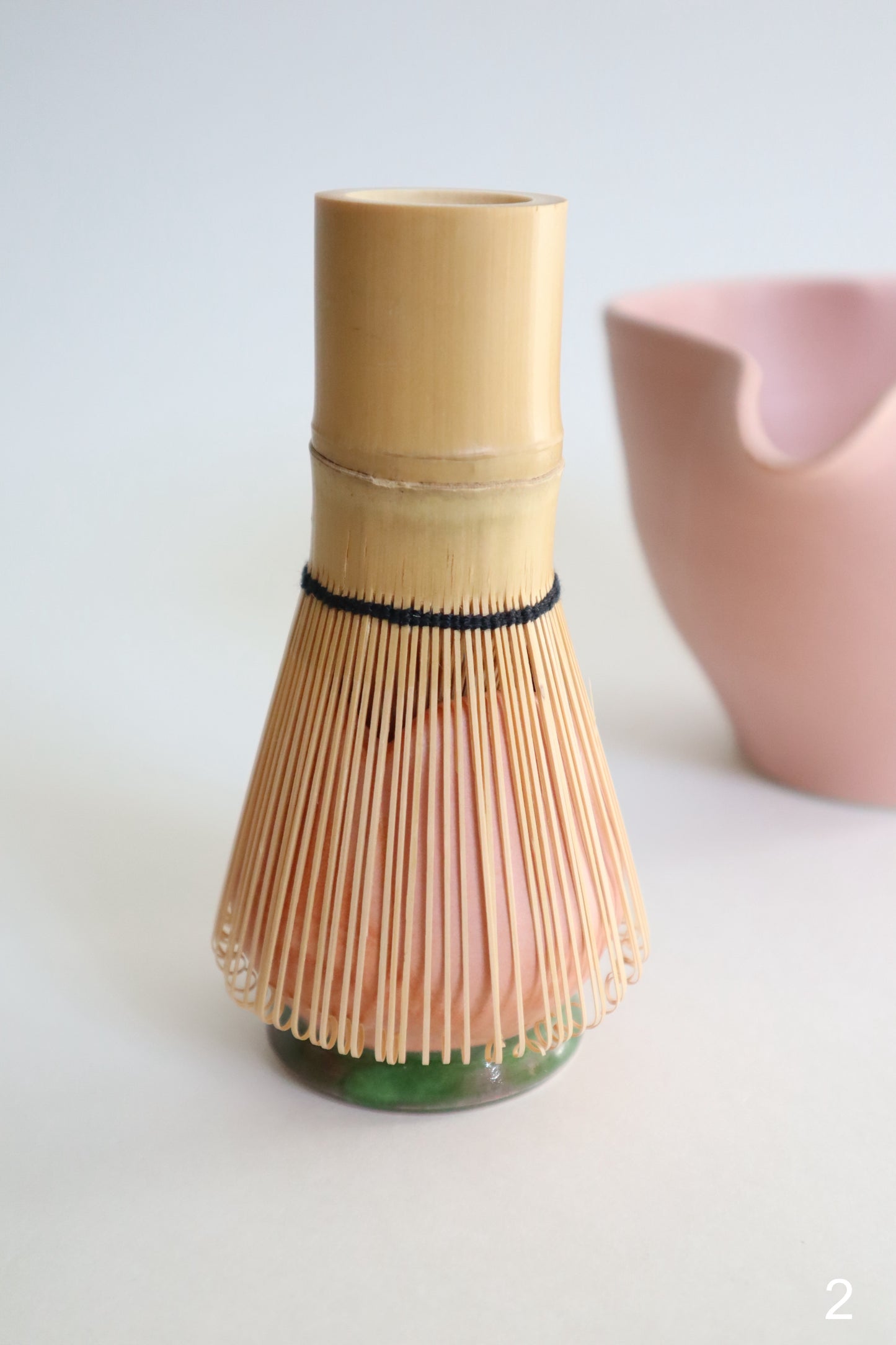 pink bloom matcha bowls + set