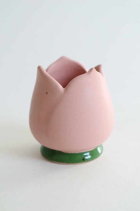 pink rose whisk holder