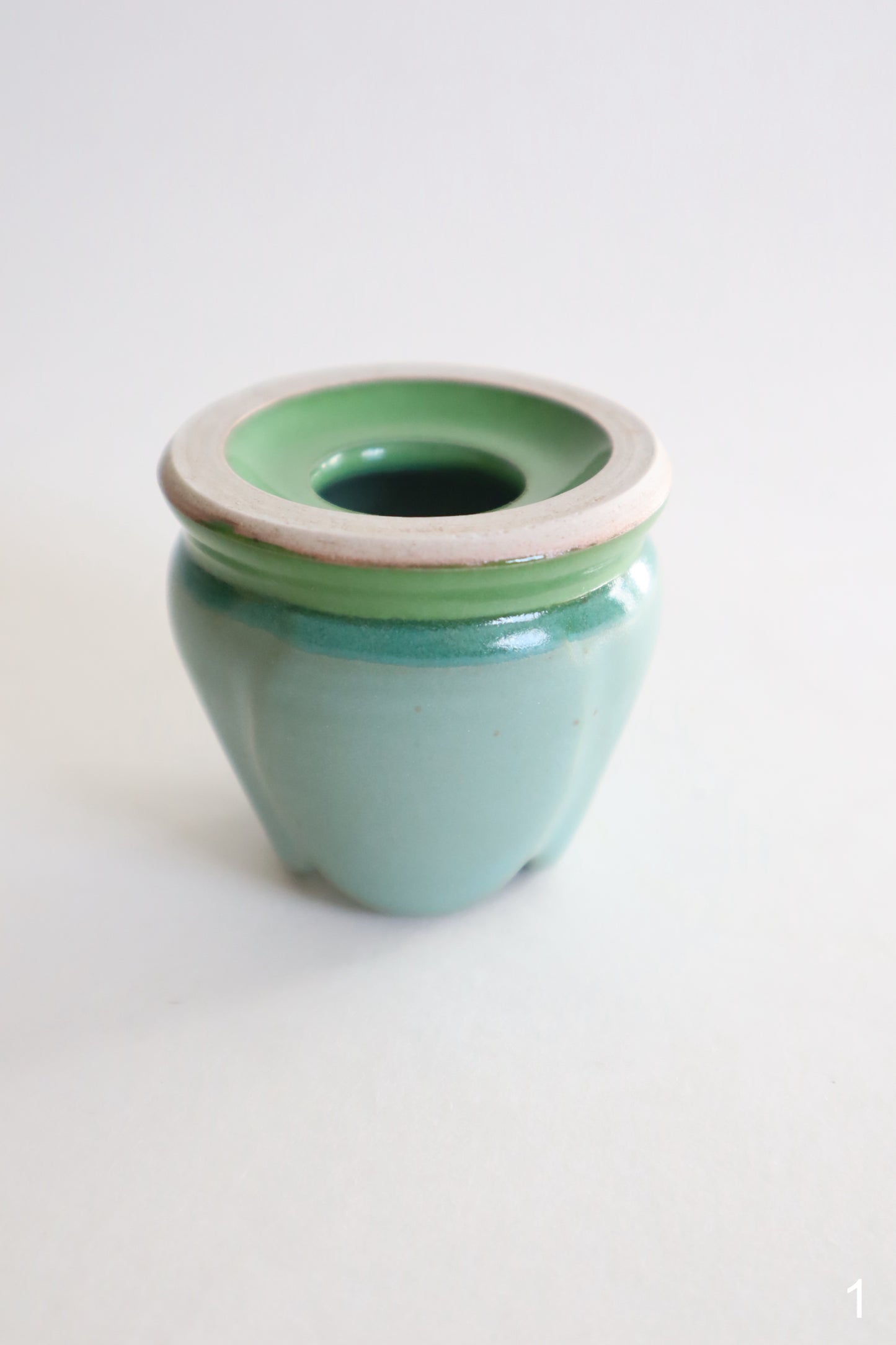blue bloom whisk holder