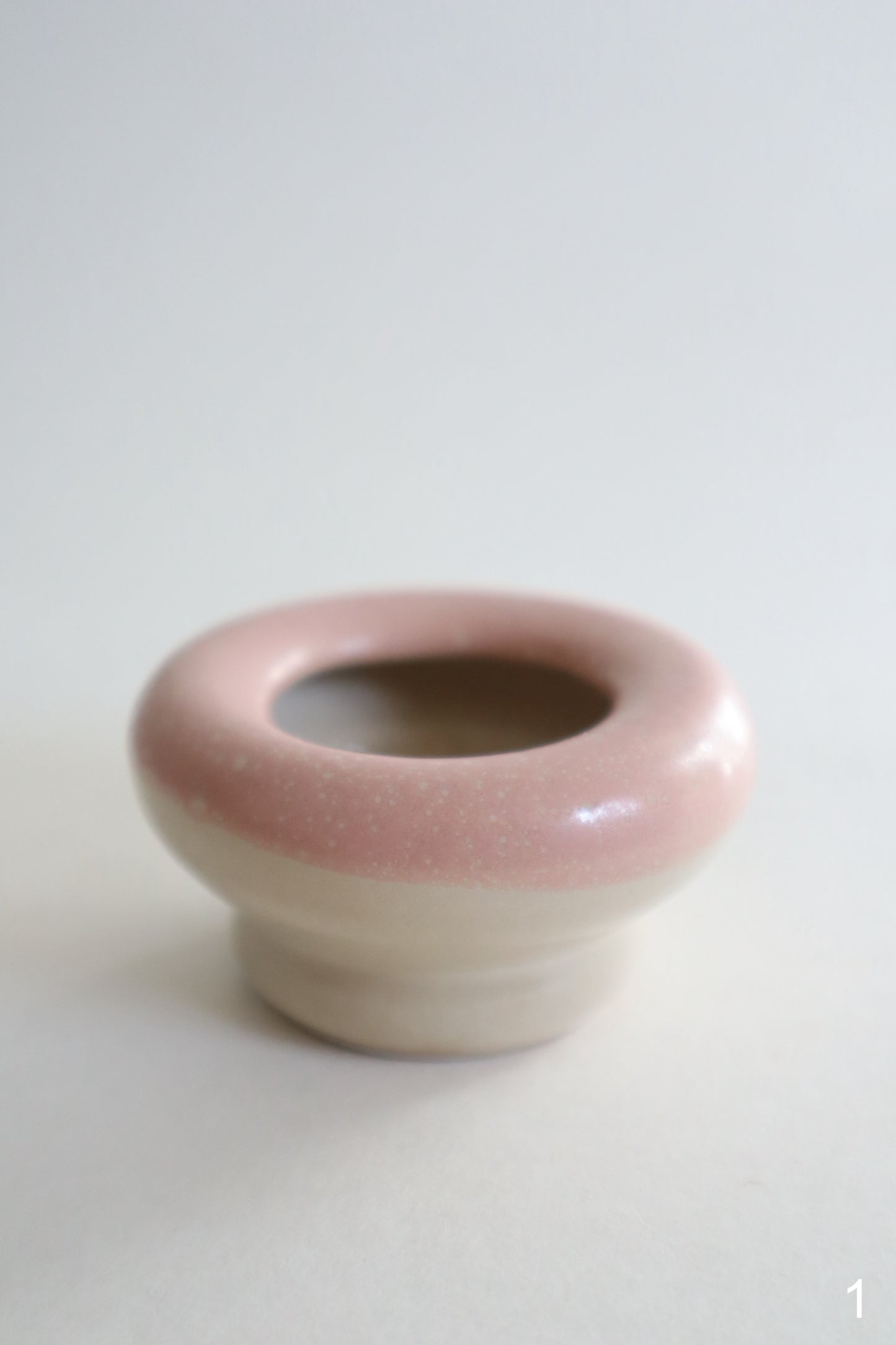 strawberry donut whisk holder (sample)