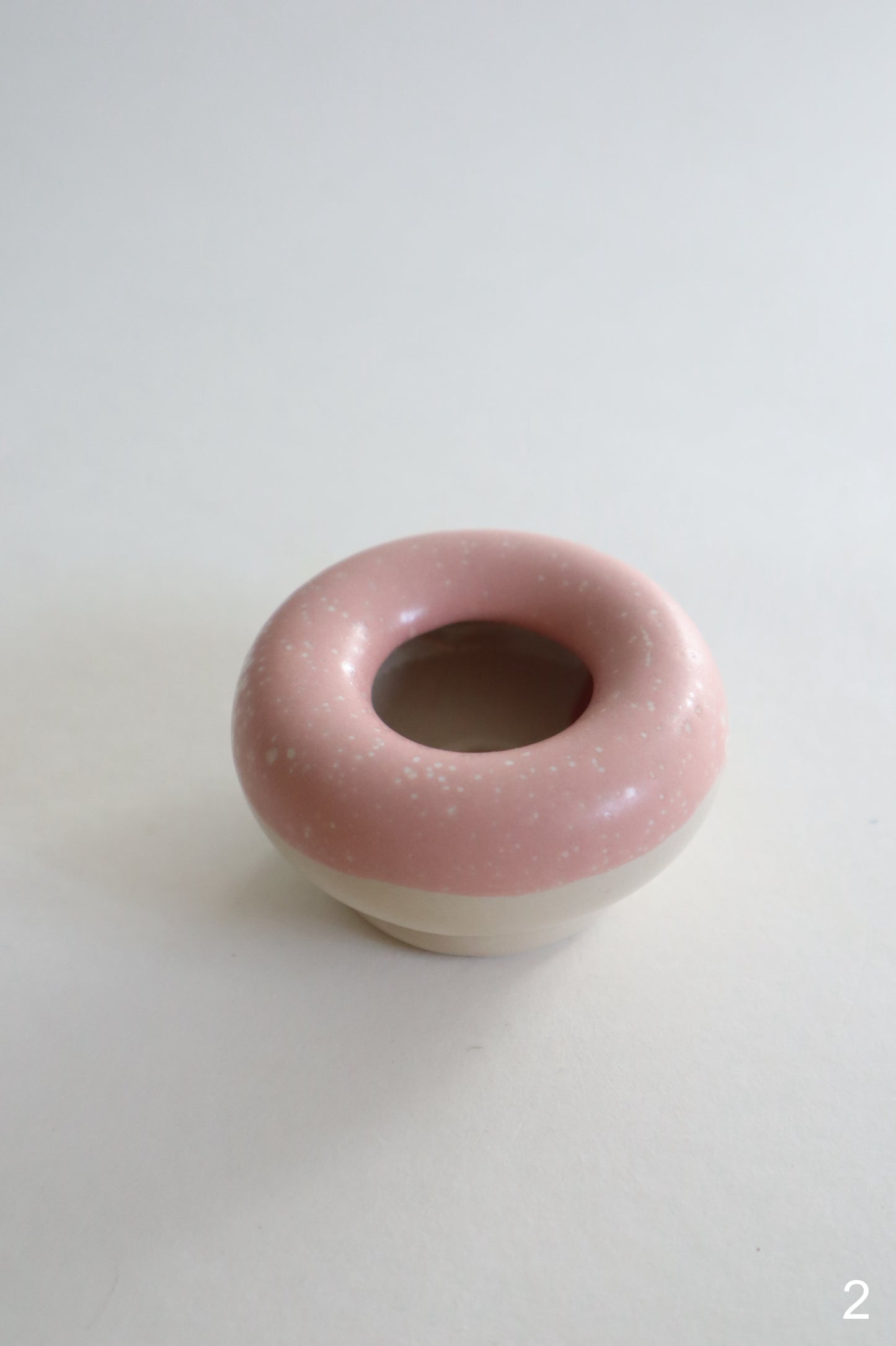 strawberry donut whisk holder (sample)