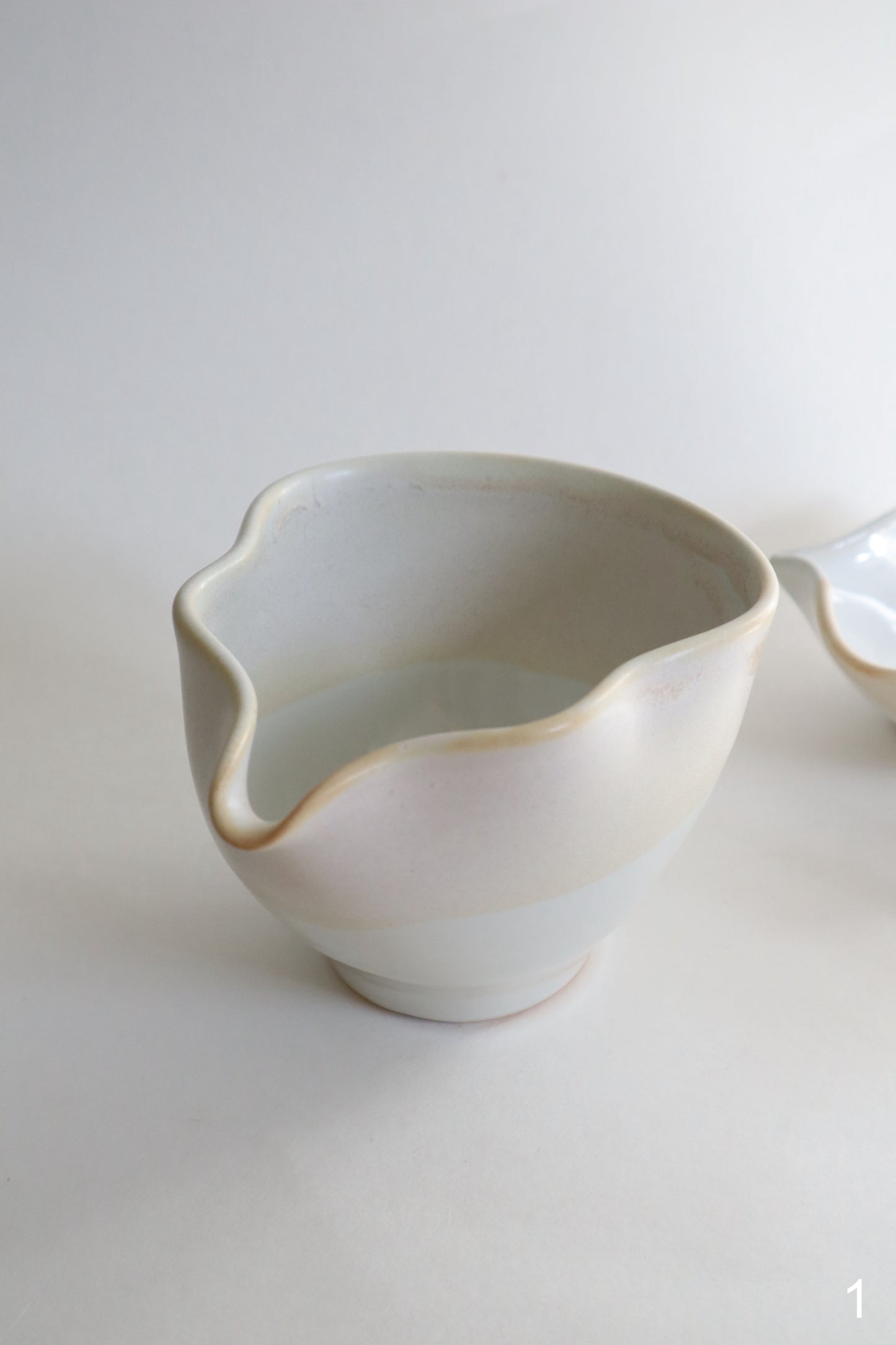 warm sand seashell matcha bowl sets