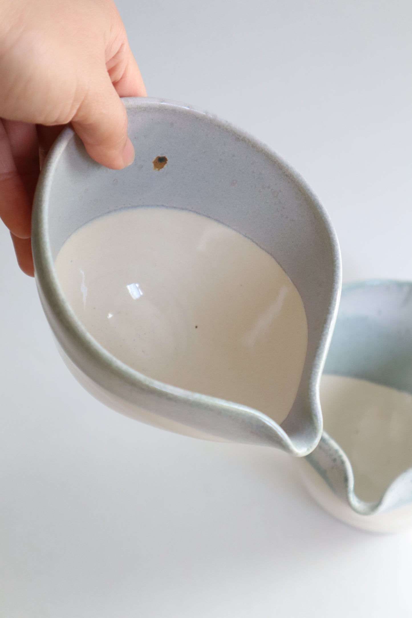 nesting raindrop matcha bowls
