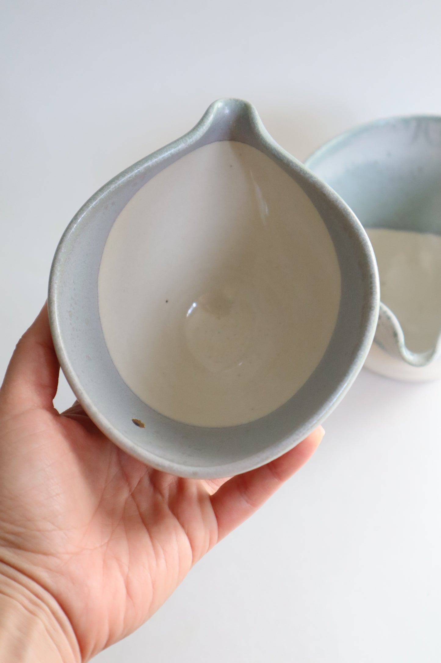 nesting raindrop matcha bowls