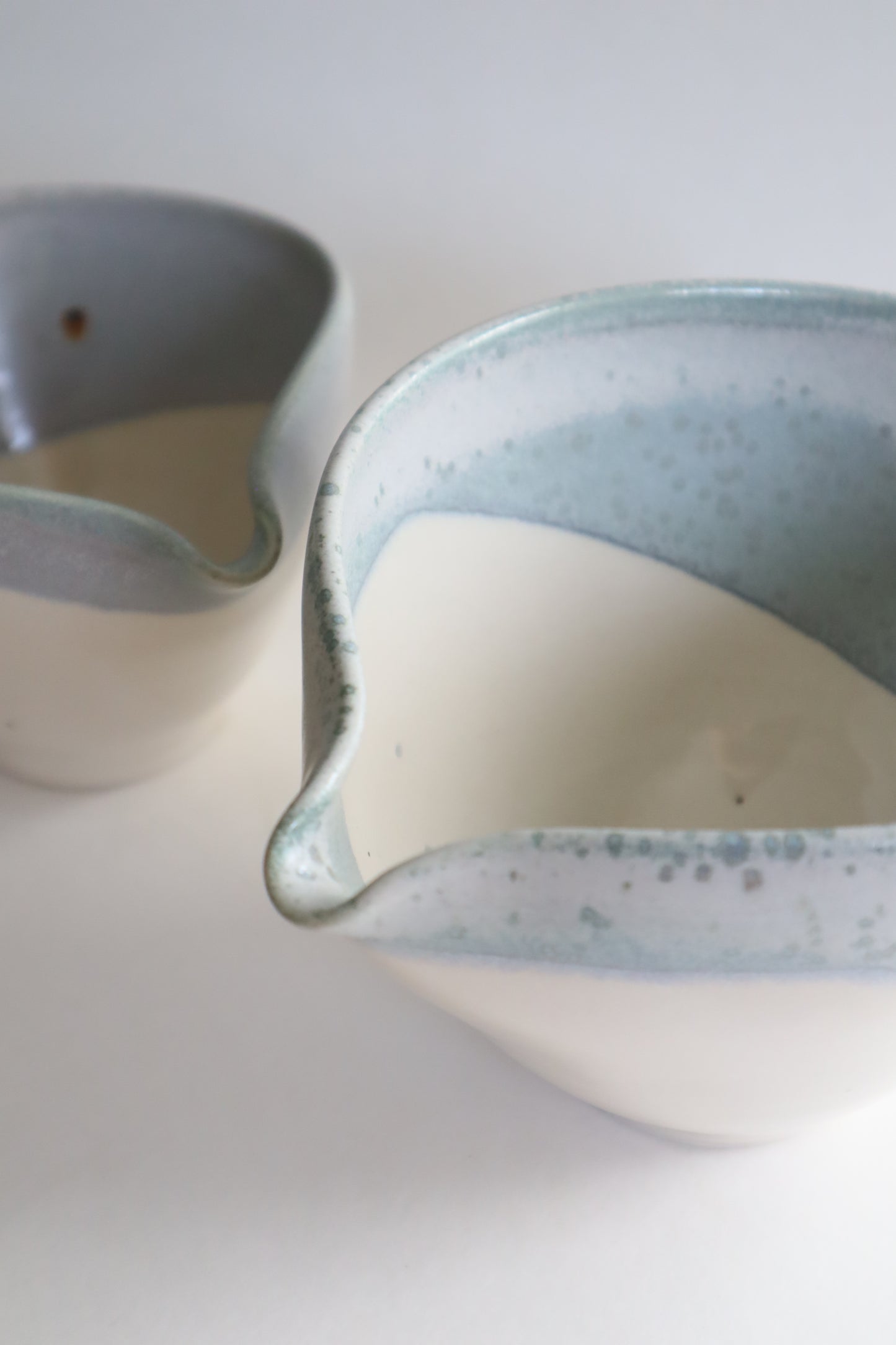 nesting raindrop matcha bowls