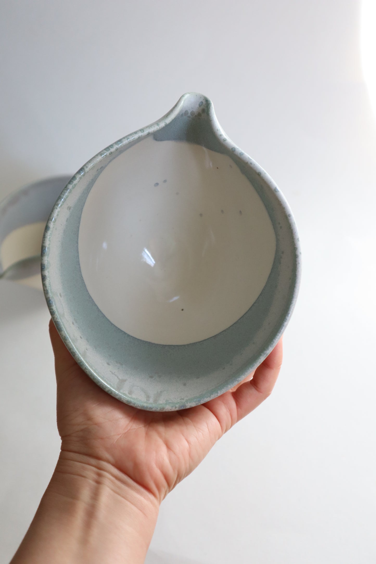 nesting raindrop matcha bowls