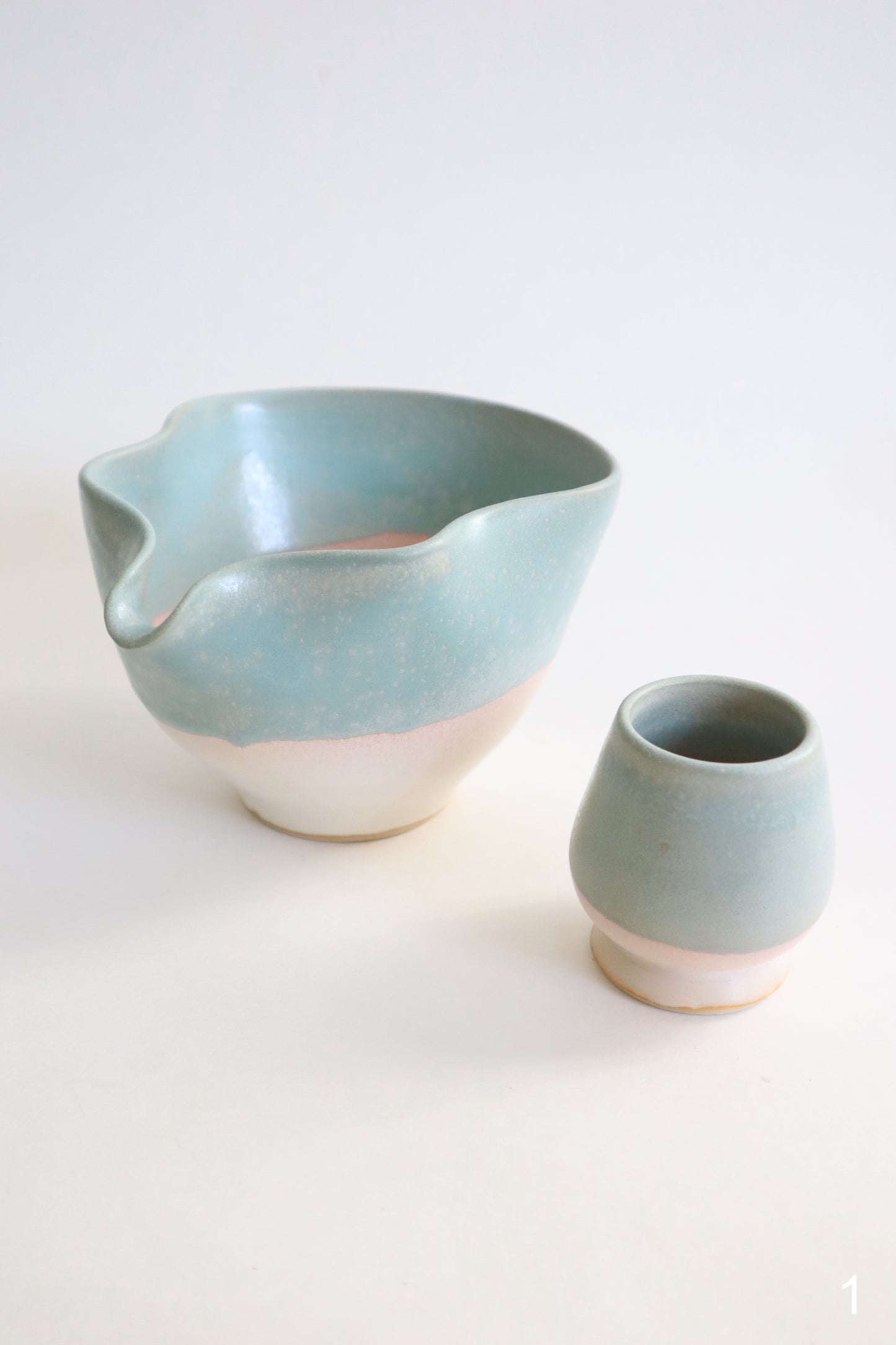 elafonissi seashell matcha bowl sets