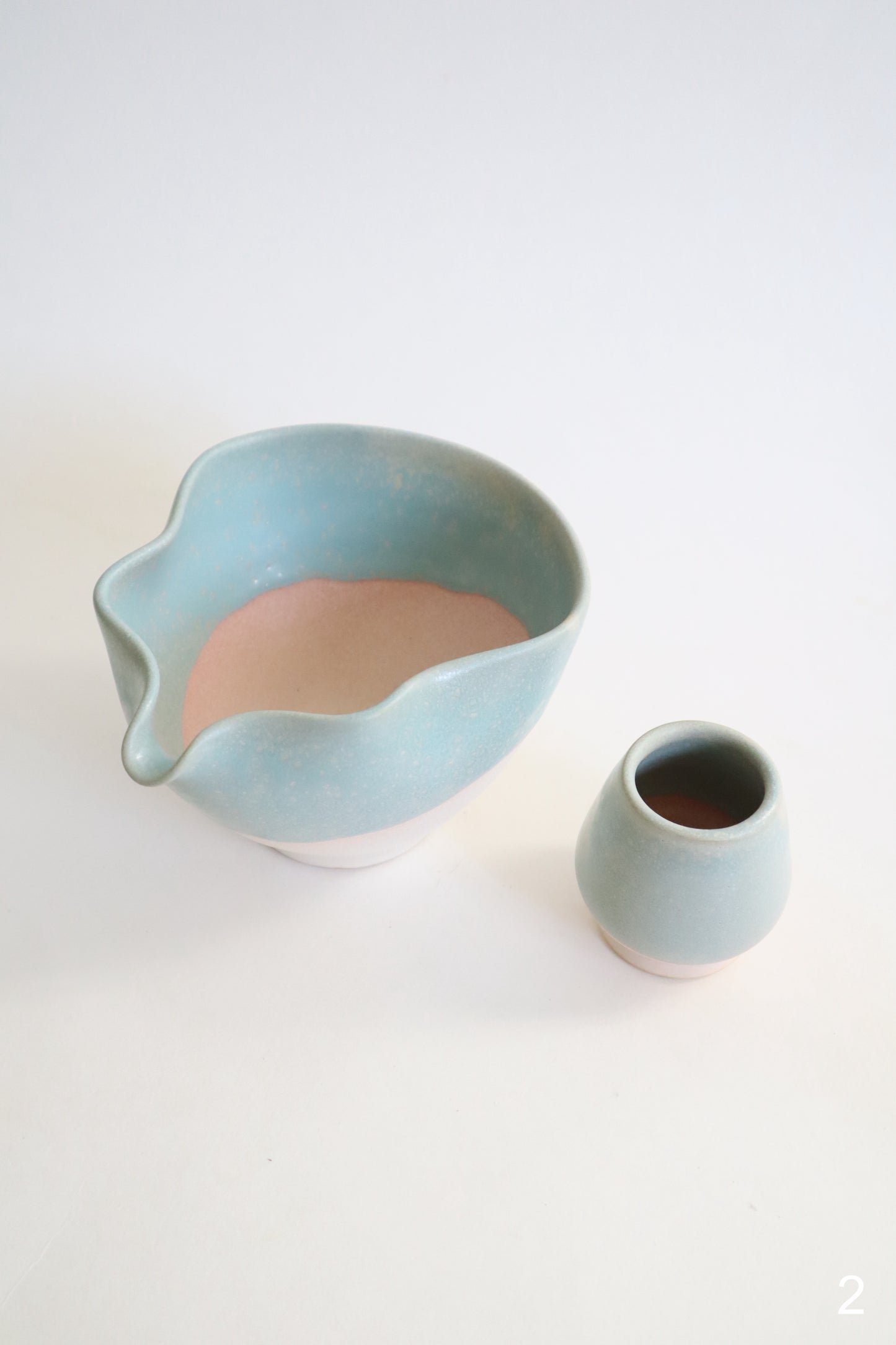 elafonissi seashell matcha bowl sets