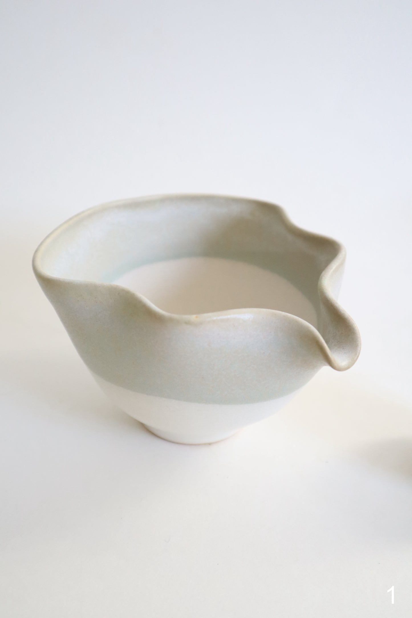 ming marble seashell matcha bowl sets