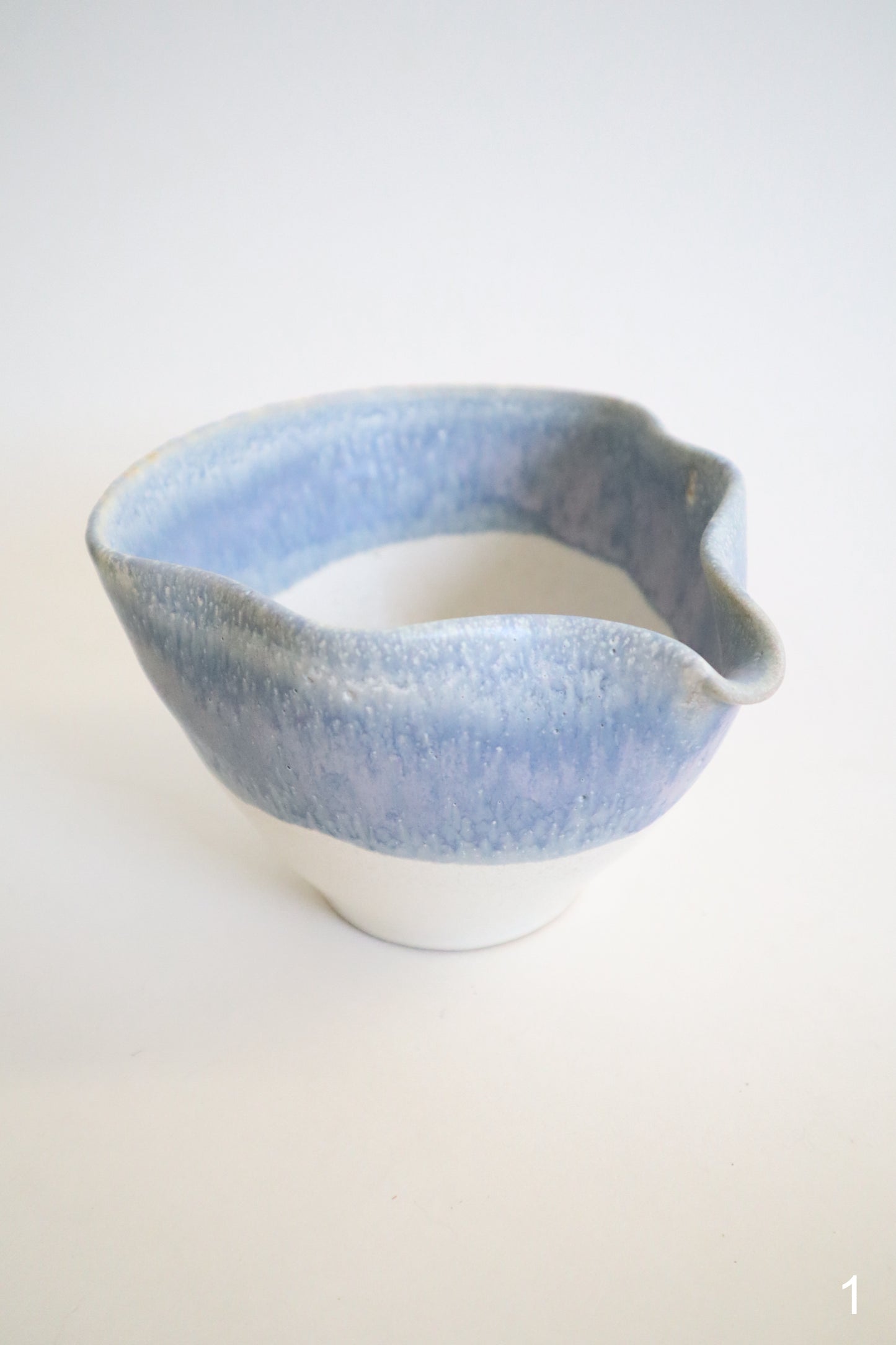 rain seashell matcha bowl