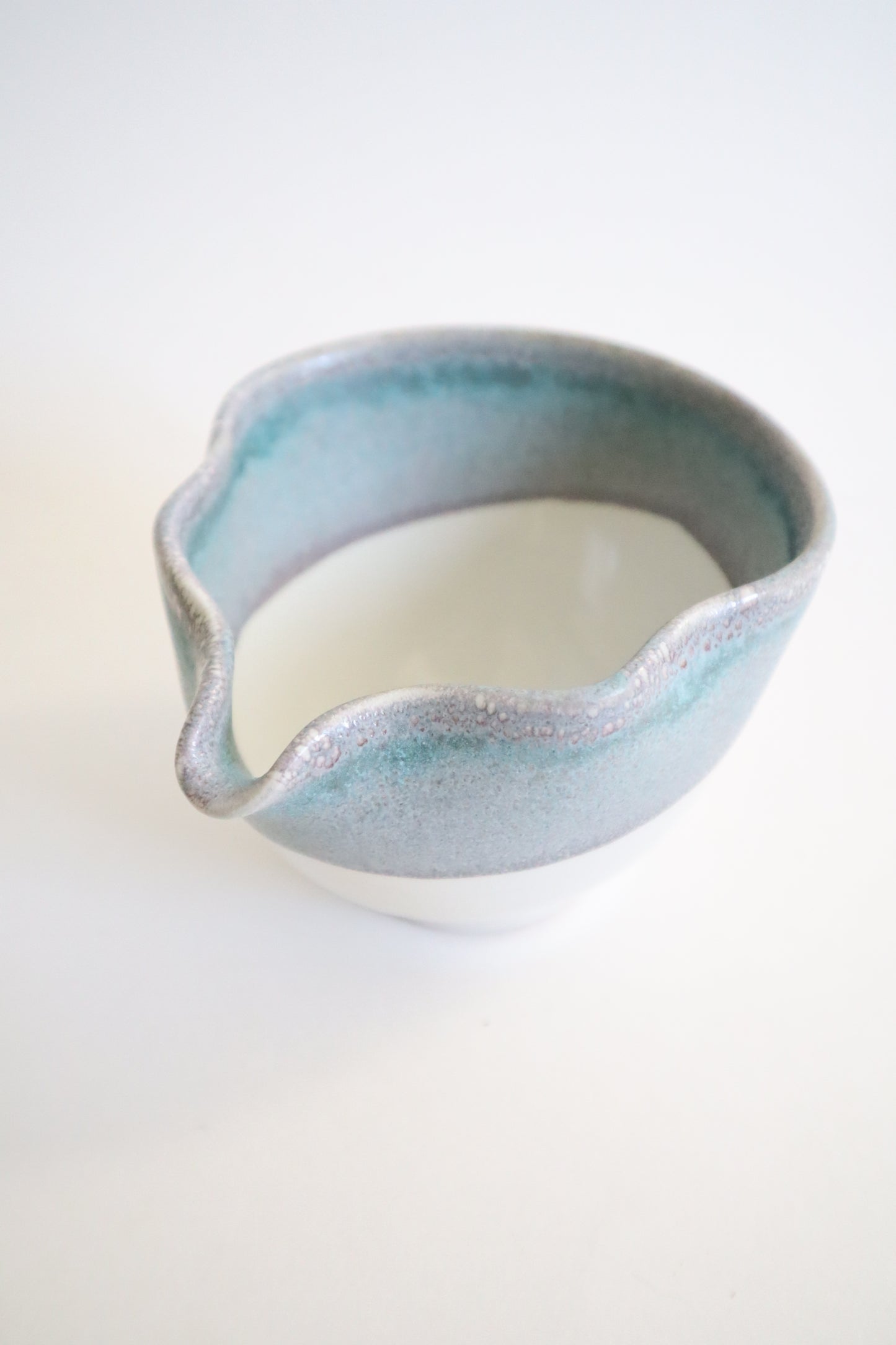 blueb seashell matcha bowl (sample)