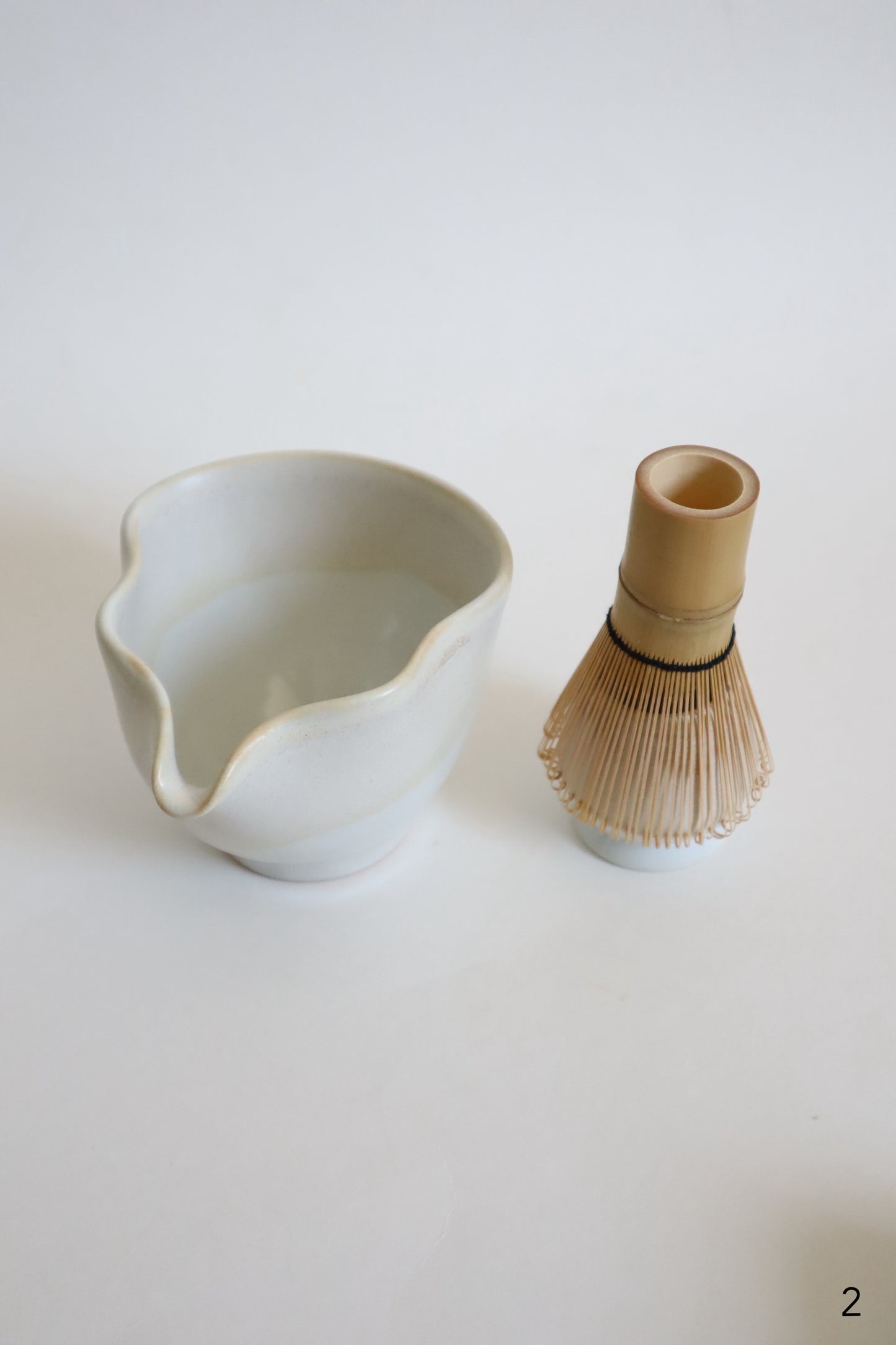 warm sand seashell matcha bowl sets