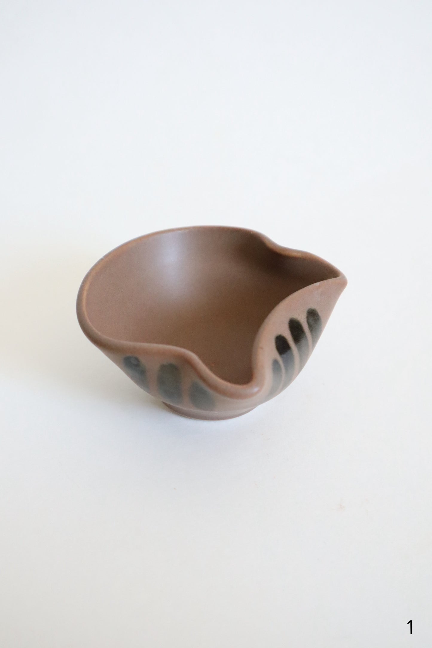 small brown cat dishes