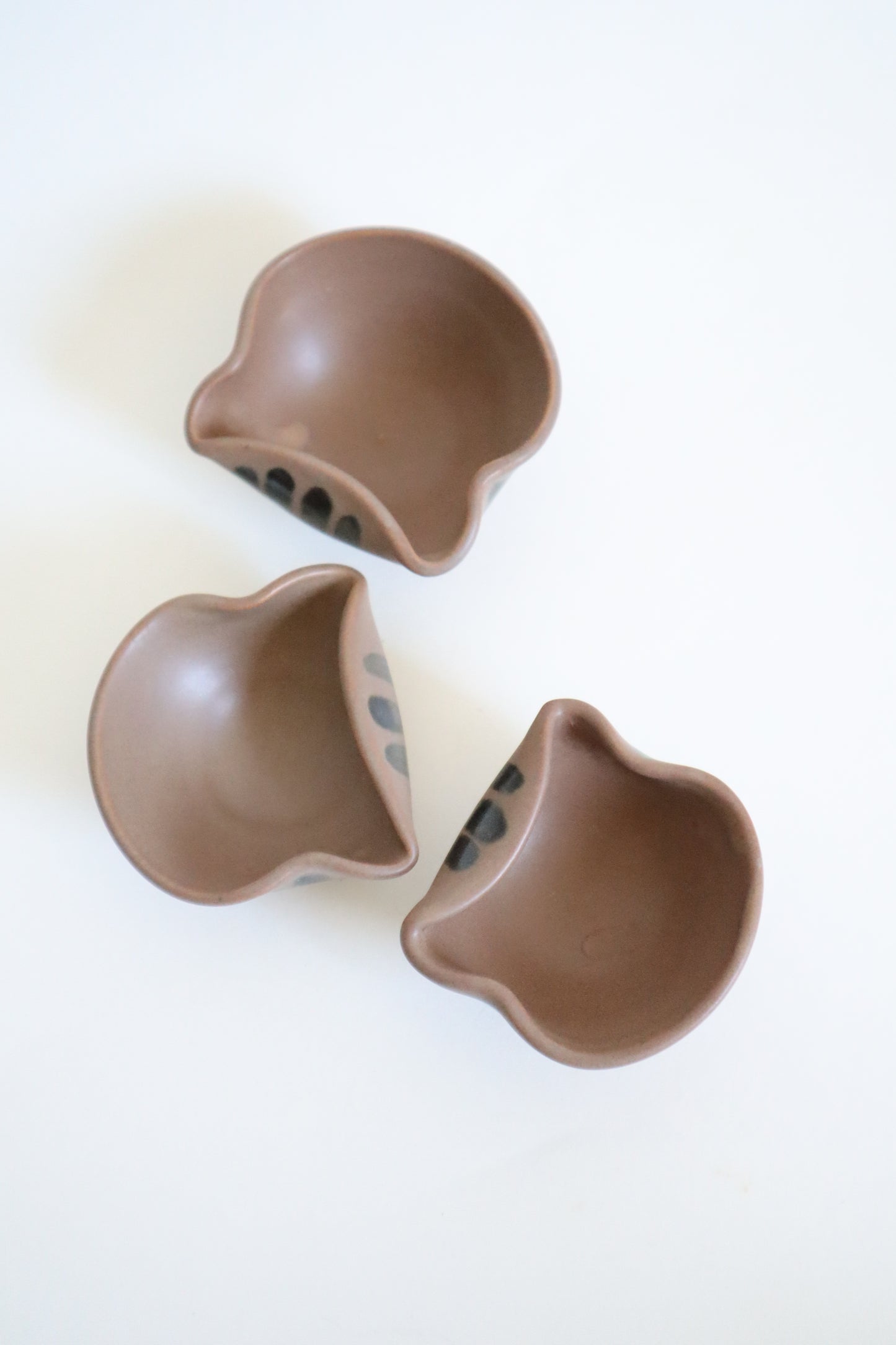 small brown cat dishes