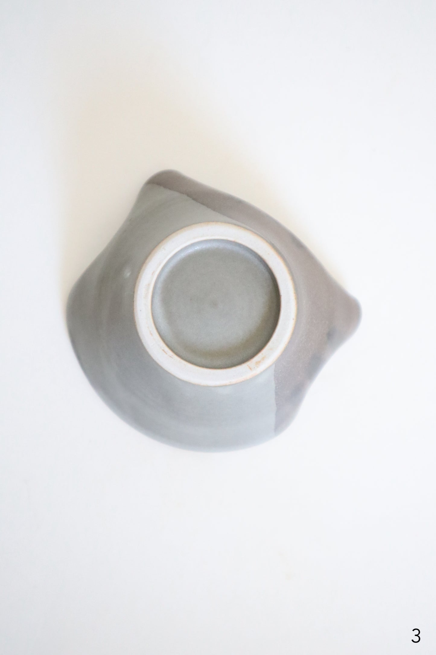 small gray cat dishes